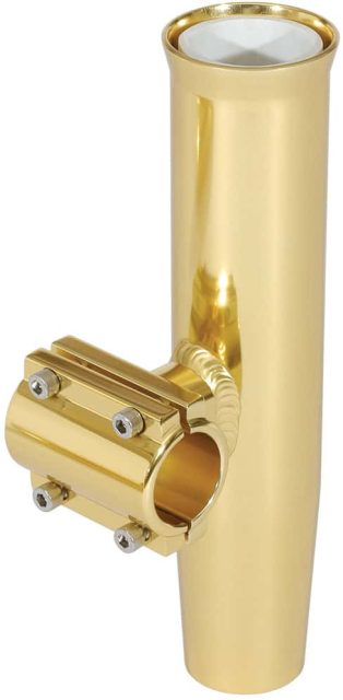 Lee's Clamp Rod Holder - Gold - Horizontal - Fits 1.050" Pipe - RA5201GL