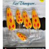 Len Thompson Original 5 piece Lure Kit - Yellow/Red 5 Diamonds