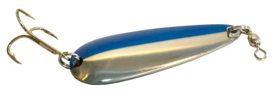 Len Thompson Platinum Series Lure No.4 Nickel Blue