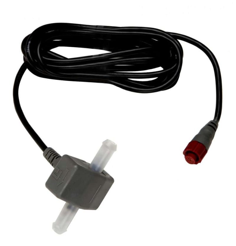 Lowrance Fuel Flow Sensor w/ 10' Cable & T-Connector - 000-11517-001