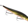 Luck-E-Strike Rick Clunn RC STX Jerkbait - Deadly Black Illusion