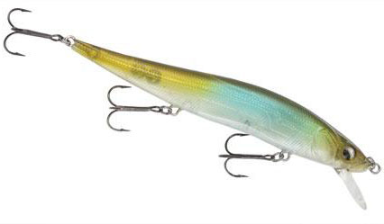 Luck-E-Strike Rick Clunn RC STX Jerkbait - Emerald Shiner