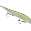 Luck-E-Strike Rick Clunn RC STX Jerkbait - Purple Green Apple