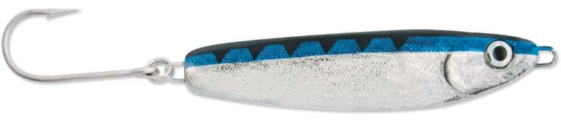 Luhr Jensen 4751-112 Crippled Herring Lure 306 Nickel/Neon Blue - 4751-112 306 Nickel/Neon Blue