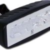 Lumitec Caprera2 LED Flood Light - Black Housing - White/Red - 101218