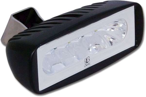 Lumitec Caprera2 LED Flood Light - Black Housing - White/Red - 101218