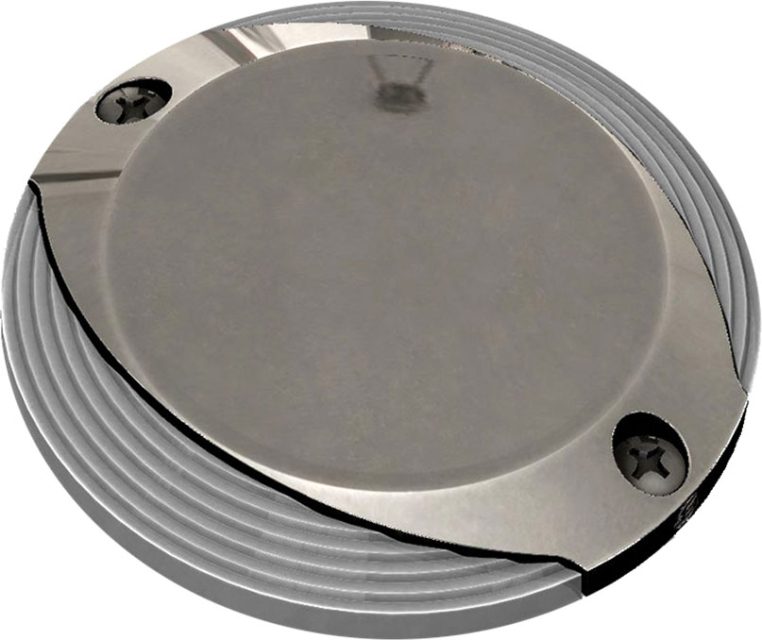 Lumitec Scallop Pathway Light - Spectrum RGBW - Stainless Steel Housing