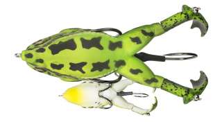 Lunkerhunt Prop Frog Lure - Green Tea - PROPF01