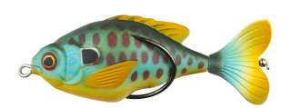 Lunkerhunt SUNPPRF03 Sunfish Prop Fish Lure - Pumpkin Seed