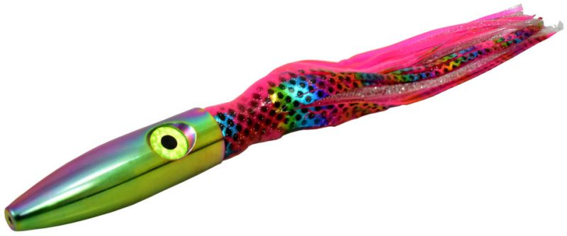 MagBay Lures Plomero Trolling Lure - Pink/Iridescent Head