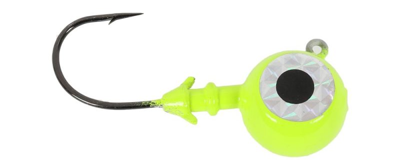 MagicTail Bigeye Jigheads - 4oz - Chartreuse