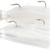 MagicTail Bullet Head Tandem Mojo Rig - 10oz x 6oz - White