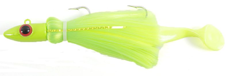 MagicTail Bullethead Mojo Lure - 5oz - Chartreuse