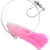 MagicTail Hoo Magic Pin Rigged Trolling Head - 2oz - Pink Tip