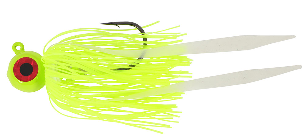 MagicTail Hoochie Jig - 1oz - Chartreuse