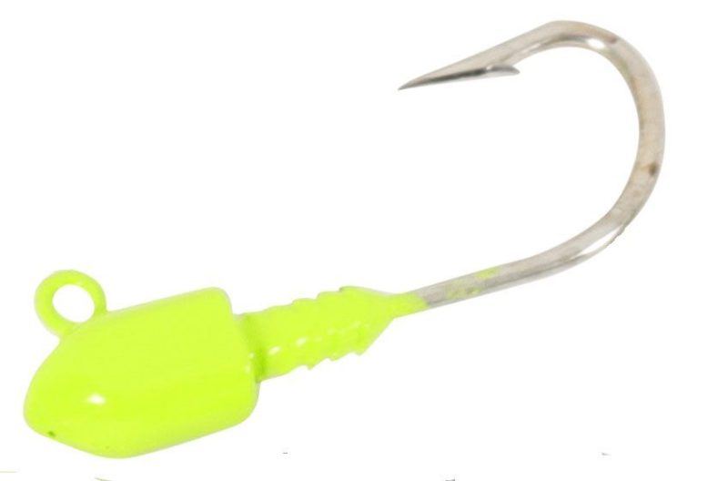 MagicTail Kill Shot Jig Head - 2oz - Chartreuse