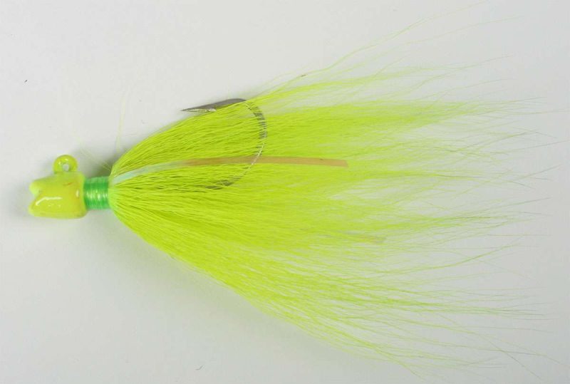 MagicTail Smiling Bill Bucktail - Chartreuse - 3/4 oz. - SB034-02