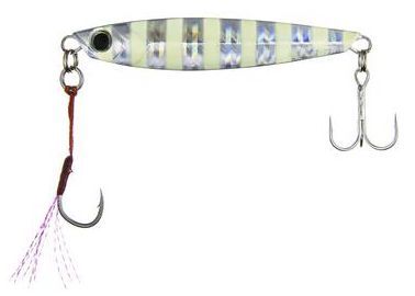 Major Craft Jigpara Standard Jig - 1.76 oz. - Zebra Glow