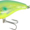 Manns Tidewater Mid 1-Minus Croaker Wake Bait Citrus Shad Holographic