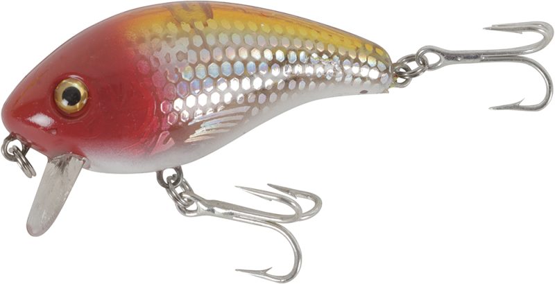 Manns Tidewater Mid 1-Minus Croaker Wake Bait Clown Holographic