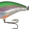 Manns Tidewater Mid 1-Minus Croaker Wake Bait Green Mullet Holographic