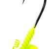 MegaStrike ShakE2 Pro Series Shakey Head Jigs 2pk 1oz 6/0 C Chartreuse - PSHAK10 1oz C Chartreuse