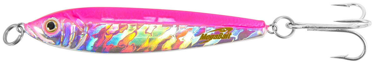 Megabait Jig - 2-1/2oz - Pink Silver Shad