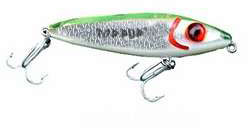 MirrOlure 74MR Topdog Pup Twitchbait Lure 74MR18 Green/Silver - 74MR 74MR18 Green/Silver