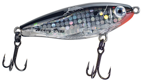 MirrOlure C-Eye Heavy Dine Sinking Twitchbait - C18MR-BKSSD