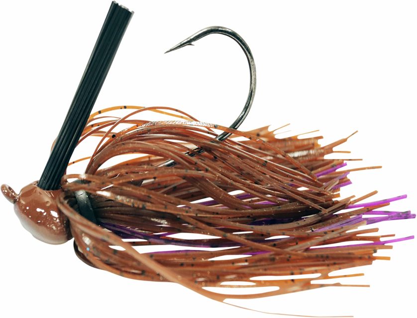 Missile Baits Ike's Head Banger Jig - Brown Purple Passion - MJHB12-BPP