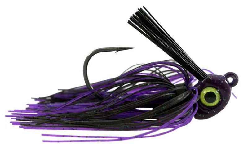 Missile Baits Ike's Mini Swim Jig - 3/16oz - Junebug