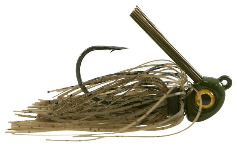 Missile Baits Ike's Mini Swim Jig - 5/16oz - Green Pumpkin