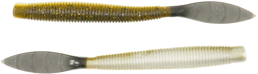 Missile Baits Quiver Worm - 4.5in - Baby Bass Tail