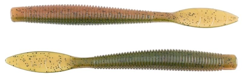 Missile Baits Quiver Worm - 4.5in - Fried Melon