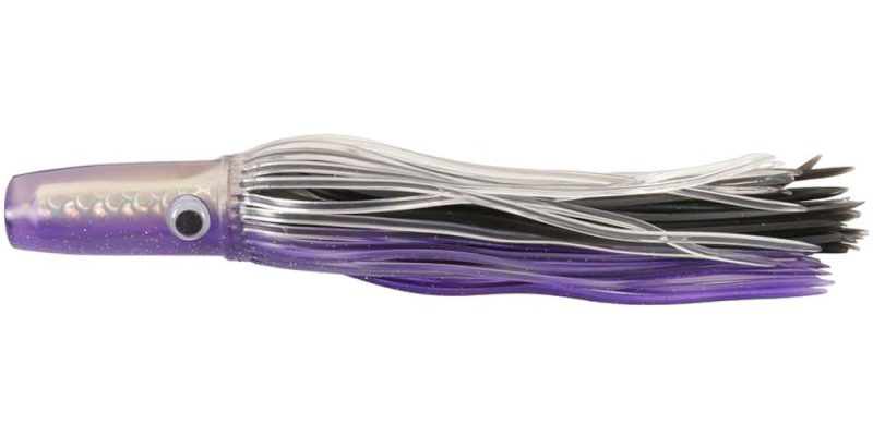 Mold Craft Standard Wide Range Lures Unrigged 41 Purple/Silver/Black