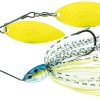 Molix Lover Titanium Spinnerbait - 1/2oz - Neon Charmer