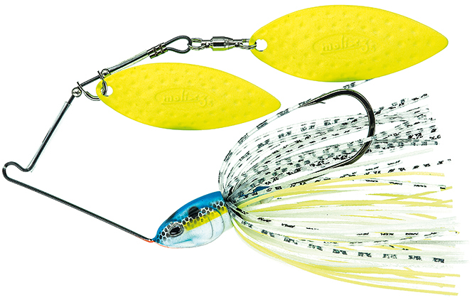 Molix Lover Titanium Spinnerbait - 1/2oz - Neon Charmer