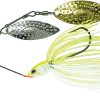 Molix Lover Titanium Spinnerbait - 1/2oz - White Chartreuse