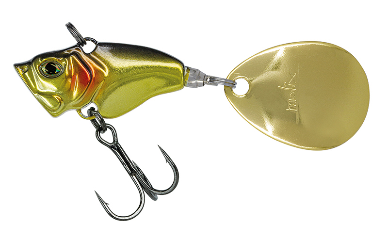 Molix Trago Spin Tail - 1/2oz - Giallo Metal