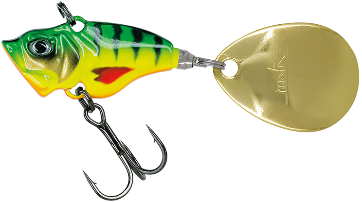 Molix Trago Spin Tail - 1/4oz - FireTiger