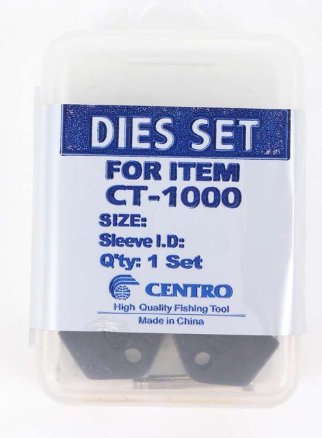 Momoi Bench Tool Pin Type Die Set for CT-1000 - - Size D
