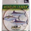 Momoi Fluorocarbon Wind On Leader 80lb .855mm Clear - 90016