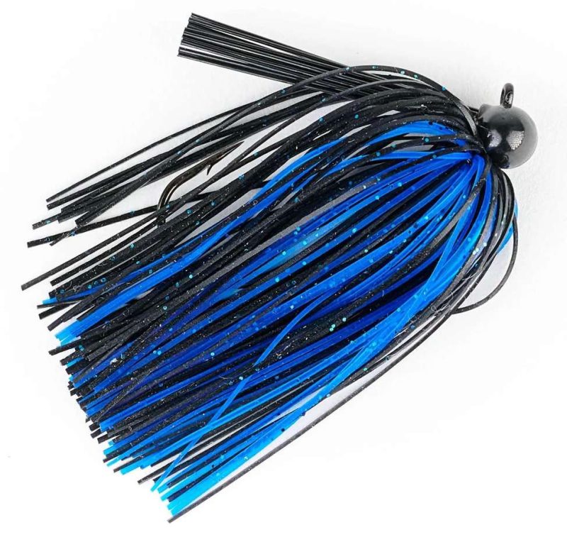 Monsterbass Tungsten Football Jig - Black/Blue