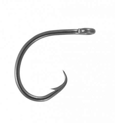 Mustad Demon Perfect Offset Circle 1X Strong Hook 25pk - 2/0