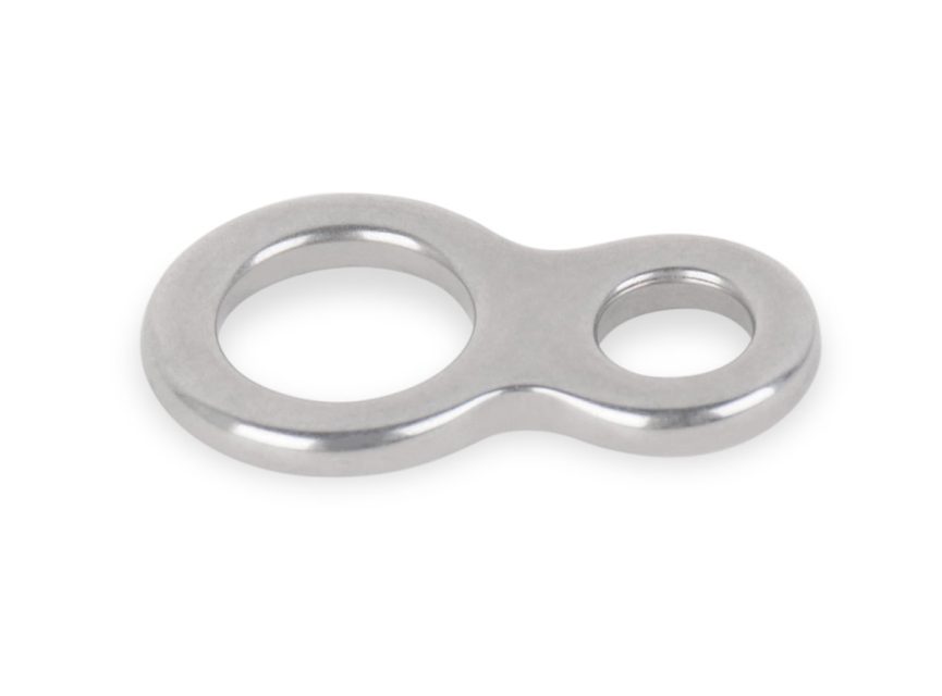 Mustad MA107 Stainless Steel 8-Shape Ring - L - 5 Pack