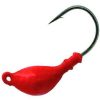 Mustad SH824 Shrimp Jig Head Lure 1/4oz Red - SH824-1/4oz Red