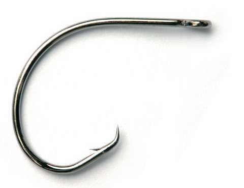 Mustad Super Fine Wire Circle - Straight Shank 7/0 Hook 100pk