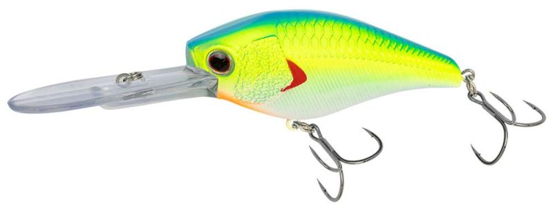 Nomad Design D-Trak Deep Crank - 65 - Chartreuse Blue Back