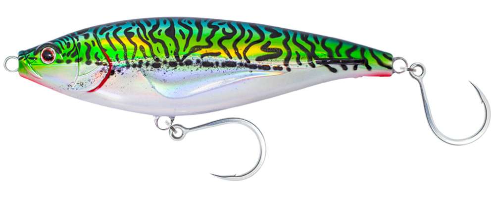 Nomad Design Madscad - 115mm - Silver Green Mackerel - MADSCAD115PKG-GM