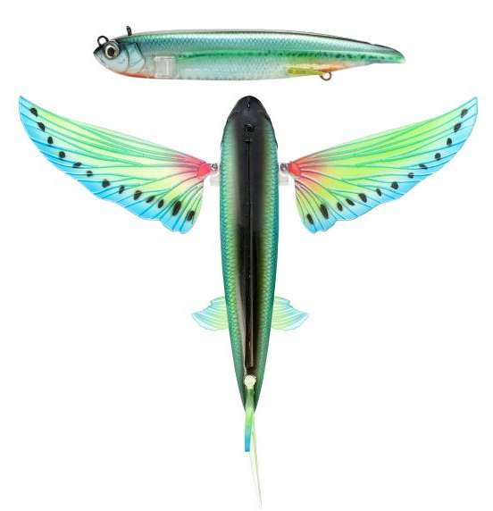 Nomad Design Slipstream Flying Fish - 200 - Lumo Glow